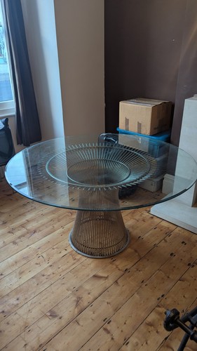Warren platner knoll glass - by,