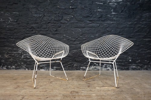 Pair original harry bertoia - of,