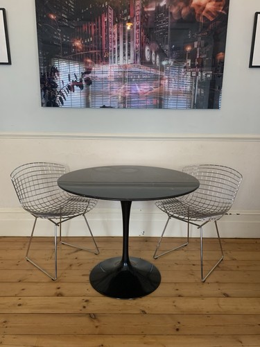 Vintage nero marble - nero, knoll